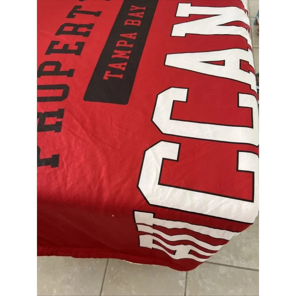Tampa Bay Buccaneers Blanket‎ 70 X 60 Game Day Throw